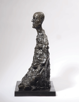 Fondation Giacometti -  [Buste d'homme (Lotar II)]