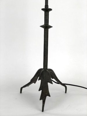 Fondation Giacometti -  Lampe modèle « trépied à feuilles », première version