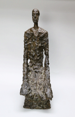 Fondation Giacometti -  Homme à mi-corps