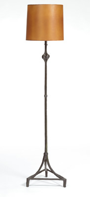 Fondation Giacometti -  Lampadaire modèle « osselet », deuxième version