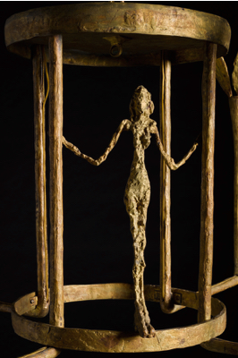 Fondation Giacometti -  Lustre avec femme, homme et oiseau