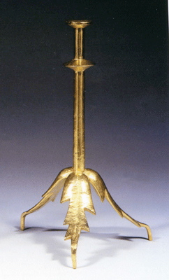 Fondation Giacometti -  Lampe modèle « trépied à feuilles », première version