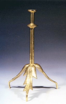 Fondation Giacometti -  Lampe modèle « trépied à feuilles », première version