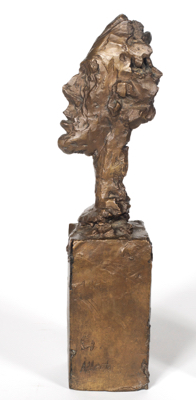 Fondation Giacometti -  [Tête de Diego sur socle]