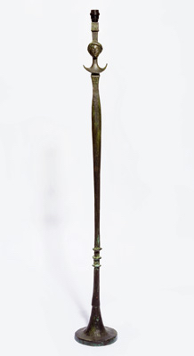 Fondation Giacometti -  Lampadaire modèle « figure »