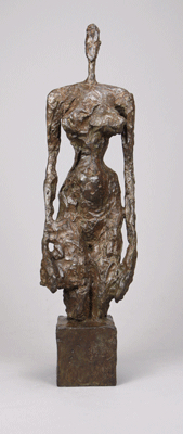 Fondation Giacometti -  [Nu debout sur socle cubique]