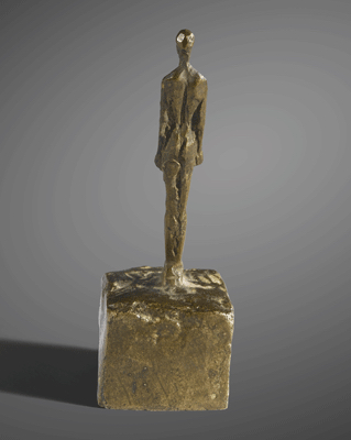 Fondation Giacometti -  [Petite figurine (homme)]