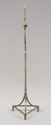 Fondation Giacometti -  Lampadaire modèle « osselet », deuxième version