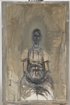 Fondation Giacometti -  Femme assise [Aika]