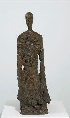 Fondation Giacometti -  Homme à mi-corps