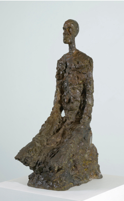 Fondation Giacometti -  Homme à mi-corps