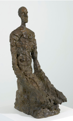 Fondation Giacometti -  Homme à mi-corps