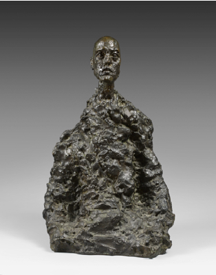 Fondation Giacometti -  [Buste d'homme (Lotar II)]