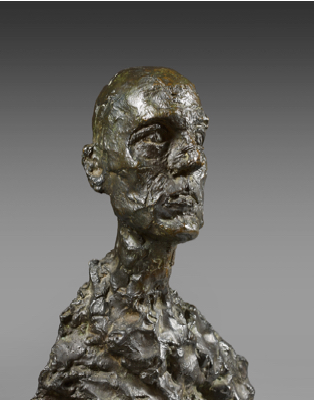 Fondation Giacometti -  [Buste d'homme (Lotar II)]