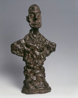 Fondation Giacometti -  Buste d'homme [dit New York I]