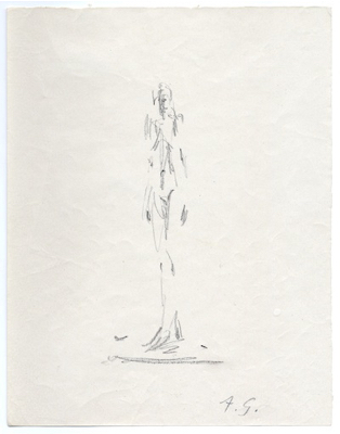 Fondation Giacometti -  [Figure debout]