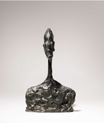 Fondation Giacometti -  [Petit buste d'homme]