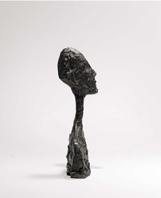 Fondation Giacometti -  [Petit buste d'homme]