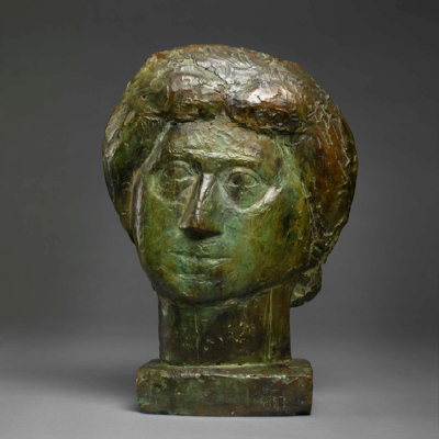 Fondation Giacometti -  Tête de la mère [plate]