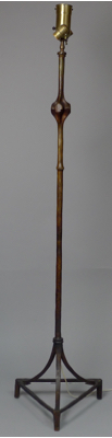 Fondation Giacometti -  Lampadaire modèle « osselet », première version