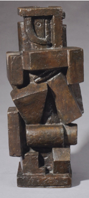 Fondation Giacometti -  [Figure, dite cubiste I]