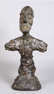 Fondation Giacometti -  Buste d'homme [dit New York II]