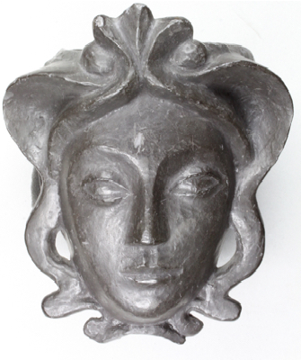 Fondation Giacometti -  Applique modèle « masque coiffure »