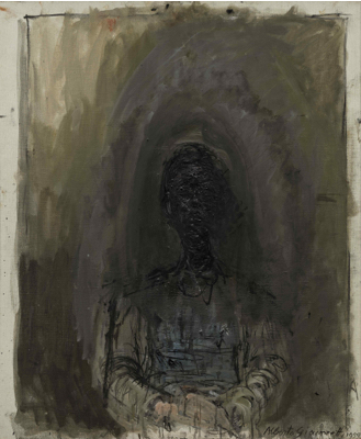 Fondation Giacometti -  [Tête de femme (Annette)]