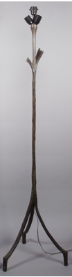 Fondation Giacometti -  Lampadaire modèle « feuille »