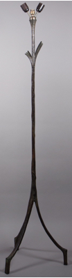 Fondation Giacometti -  Lampadaire modèle « feuille »