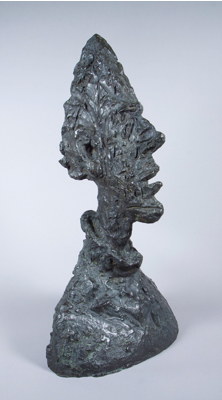 Fondation Giacometti -  Grande tête mince