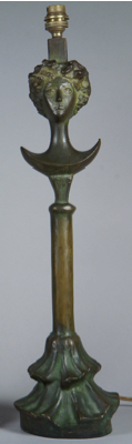 Fondation Giacometti -  Lampe modèle « tête »