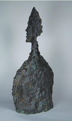 Fondation Giacometti -  [Buste de Diego (tête plate)]