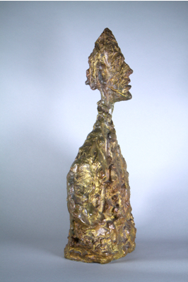 Fondation Giacometti -  [Buste de Diego (tête plate)]