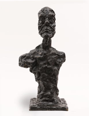 Fondation Giacometti -  [Buste d'homme, dit Chiavenna I]