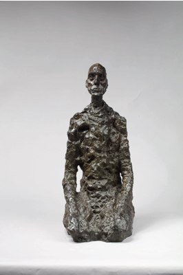 Fondation Giacometti -  [Buste d'homme assis (Lotar III)]