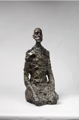 Fondation Giacometti -  [Buste d'homme assis (Lotar III)]