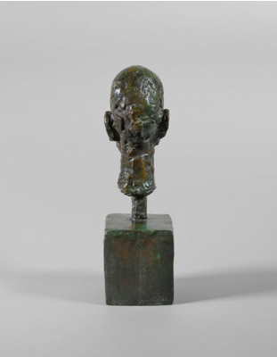 Fondation Giacometti -  Diego [tête sur socle cubique]