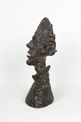 Fondation Giacometti -  Grande tête mince