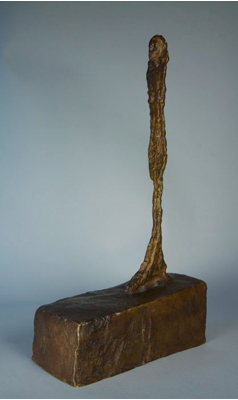 Fondation Giacometti -  Figurine au grand socle