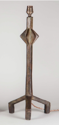 Fondation Giacometti -  Lampe modèle « étoile »