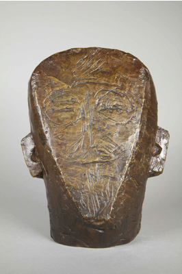 Fondation Giacometti -  Tête du père [plate I]