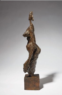 Fondation Giacometti -  [Nu debout sur socle cubique]