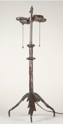 Fondation Giacometti -  Lampe modèle « trépied à feuilles », deuxième version