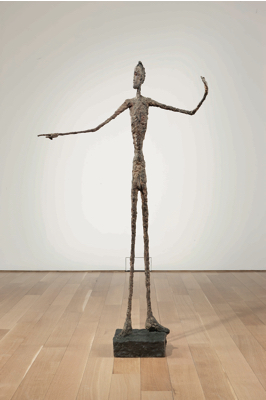 Fondation Giacometti -  Homme qui pointe