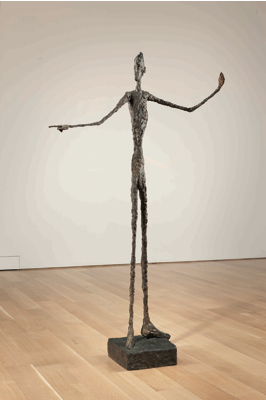 Fondation Giacometti -  Homme qui pointe