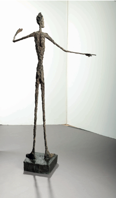 Fondation Giacometti -  Homme qui pointe