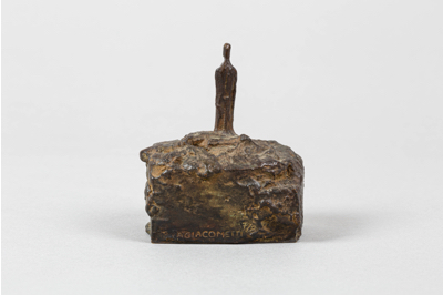 Fondation Giacometti -  [Petit homme sur socle]