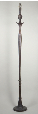 Fondation Giacometti -  Lampadaire modèle « figure »