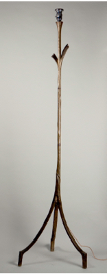 Fondation Giacometti -  Lampadaire modèle « feuille »